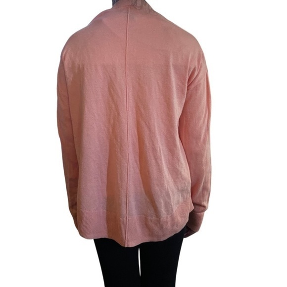 Old Navy coral open front cardigans sweater size large 10/12 GG - Picture 3 of 3